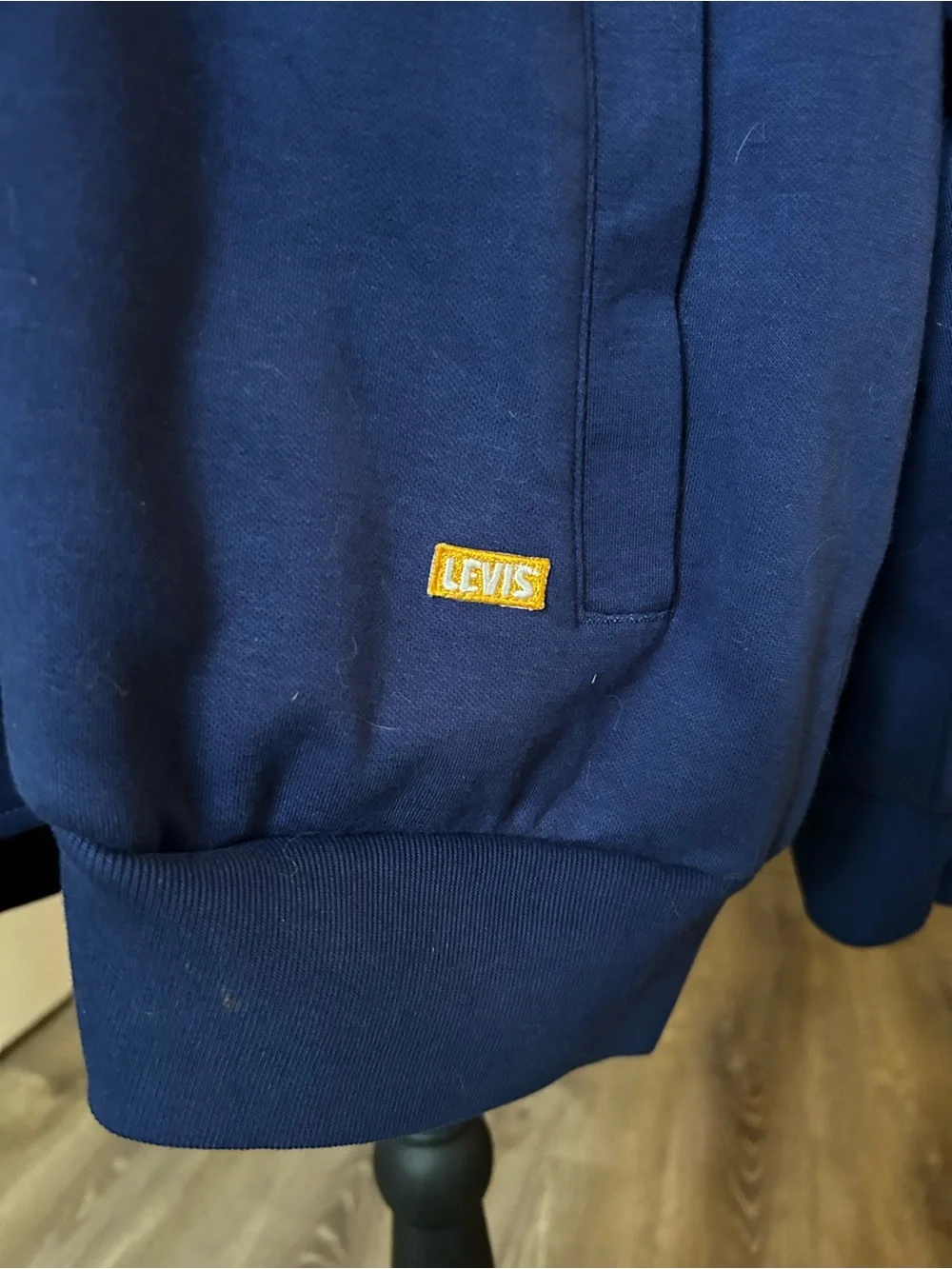 Levi's Men's Navy Full-Zip Sweater